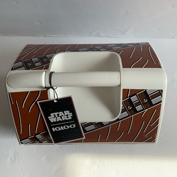 Star Wars x Igloo Cooler CHEWBACCA Playmate 7 QT New - Picture 4 of 10